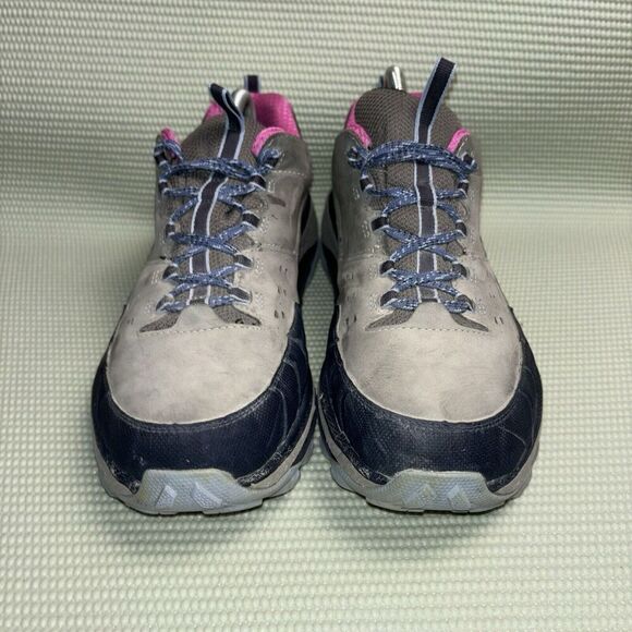 Hoka One One Tor Summit WP Shoes Women’s Sz 10 1008981 SGHY Steel Grey Hydrangea - Picture 2 of 9